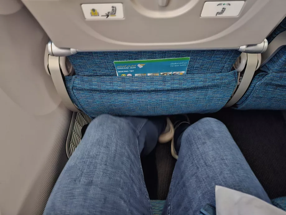 Espacio para las piernas