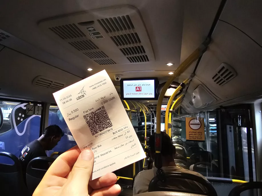 Billete de autobús