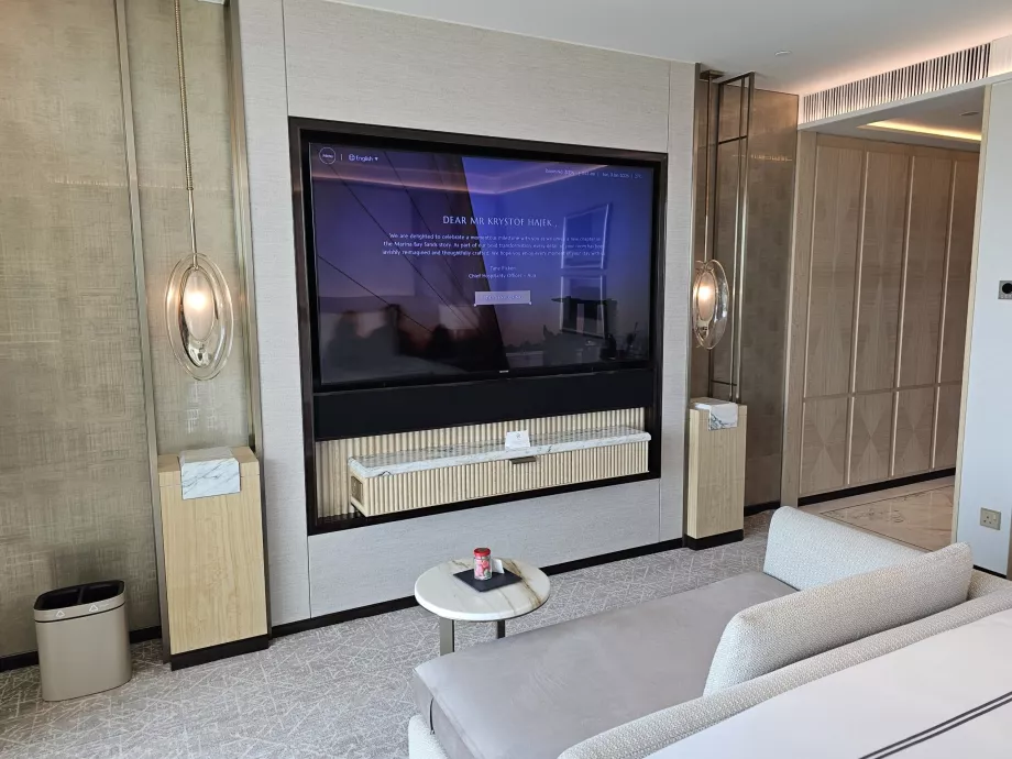 Televisión en la habitación