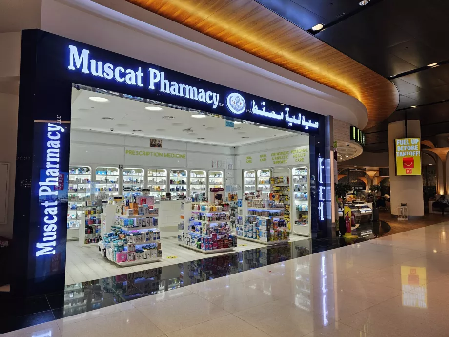 Farmacia, zona de tránsito