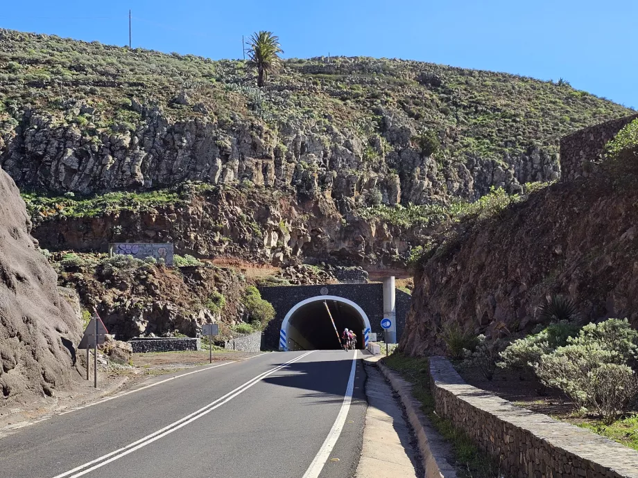 Túnel en Valle Gran Rey