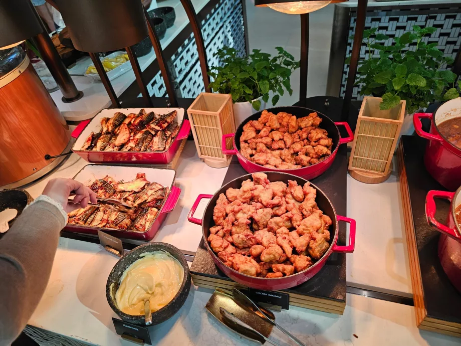 Desayuno en el restaurante Rise