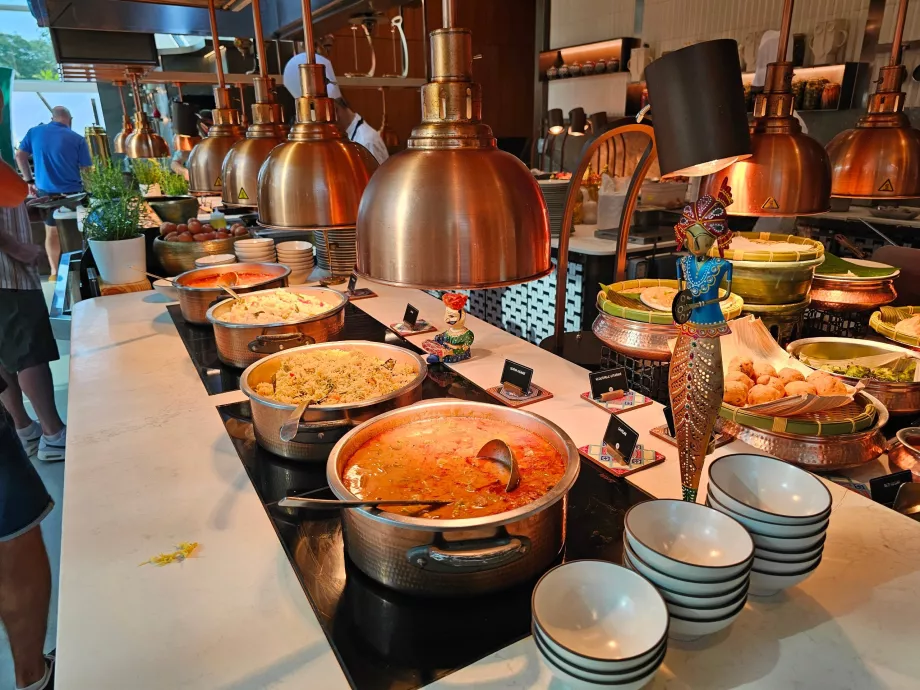 Desayuno en el restaurante Rise