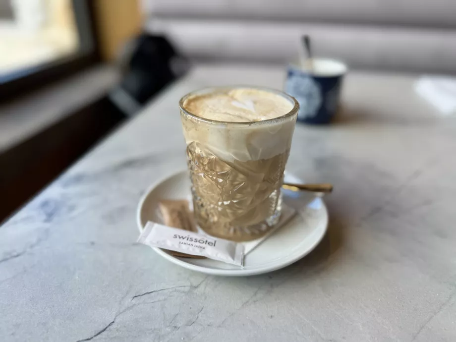 Flat white para el desayuno