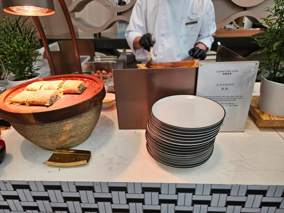 Desayuno en el restaurante Rise