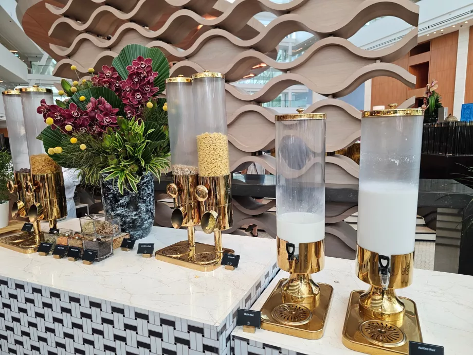 Desayuno en el restaurante Rise