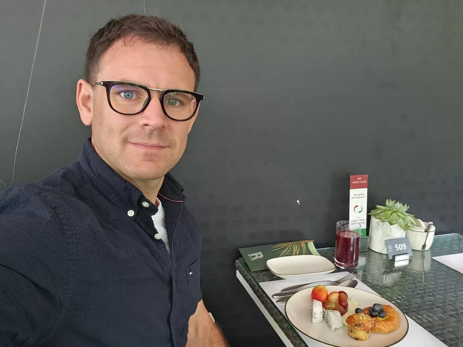 Desayuno en el restaurante Rise