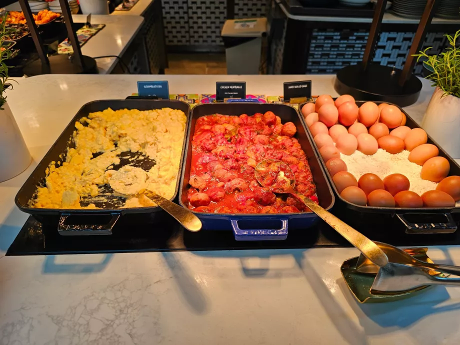 Desayuno en el restaurante Rise