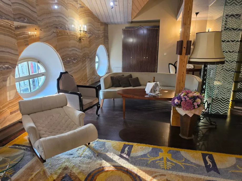 Salón de la suite Onyx Tower