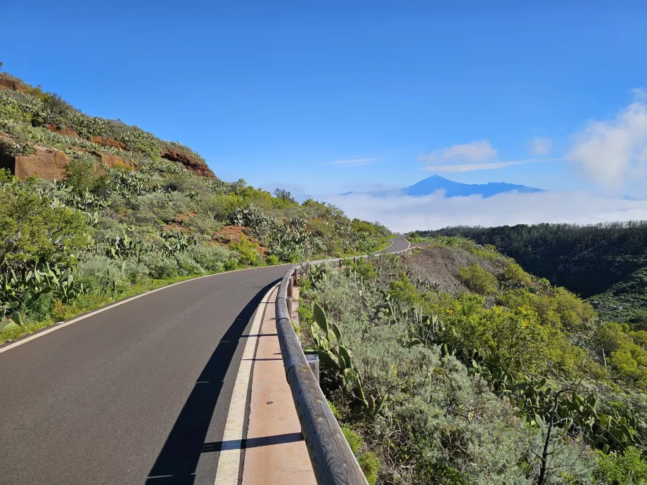Carretera al Mirador de Abrante