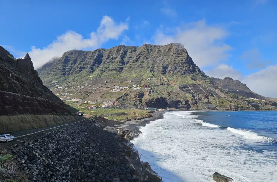 Vista del valle desde Pescante de Hermigua