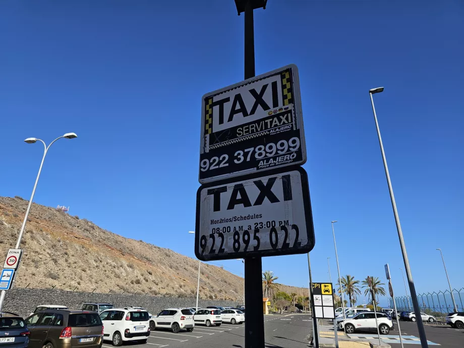 Teléfonos: Taxi Gomera