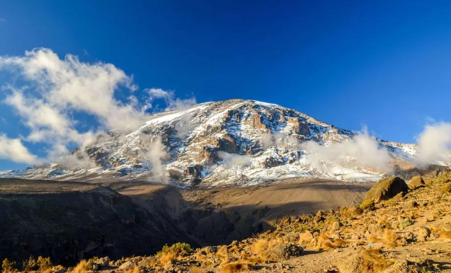 La cima del Kilimanjaro