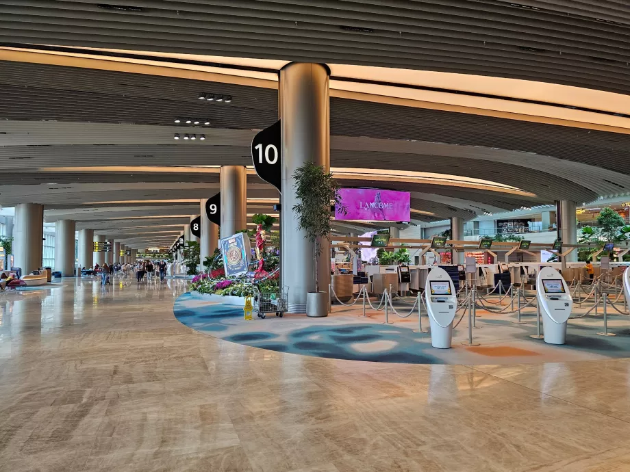 Terminal 2, mostradores de facturación