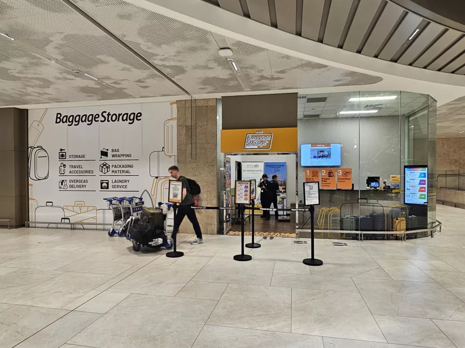 Consigna de equipajes, Terminal 2