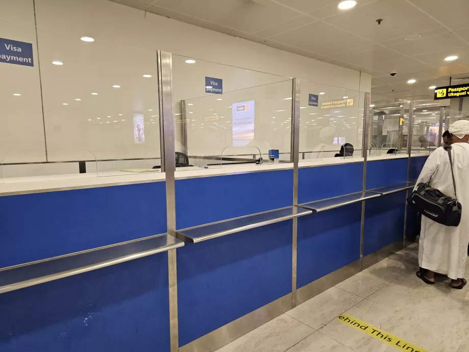 Obstáculos al pago del visado a la llegada