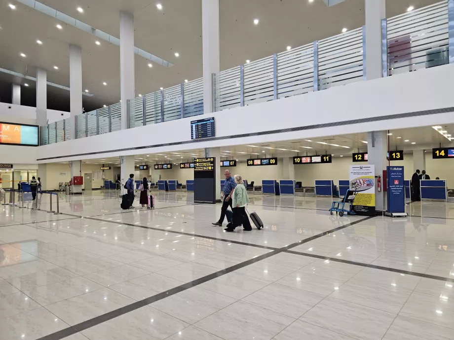 Sala de embarque de la Terminal 3