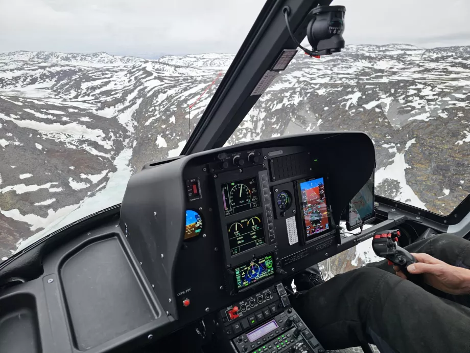 Excursión en helicóptero a Kangia