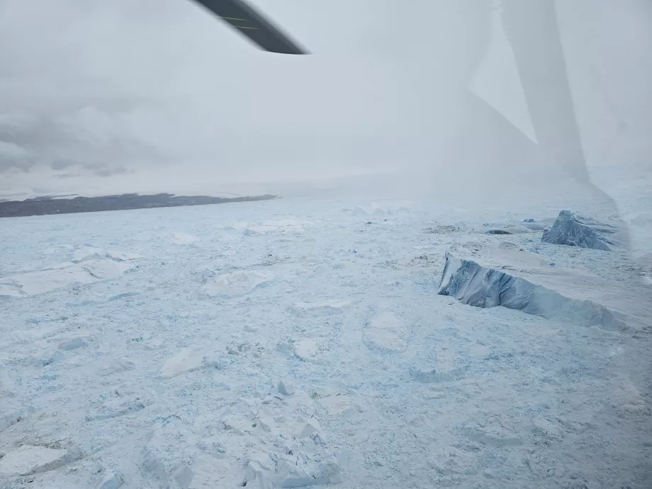 Excursión en helicóptero a Kangia