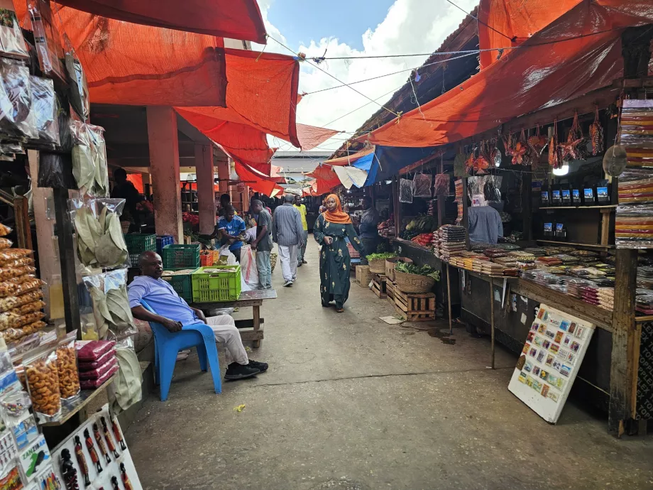 Mercado central, venta de especias