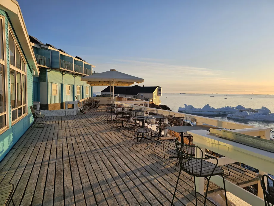 Terraza del hotel
