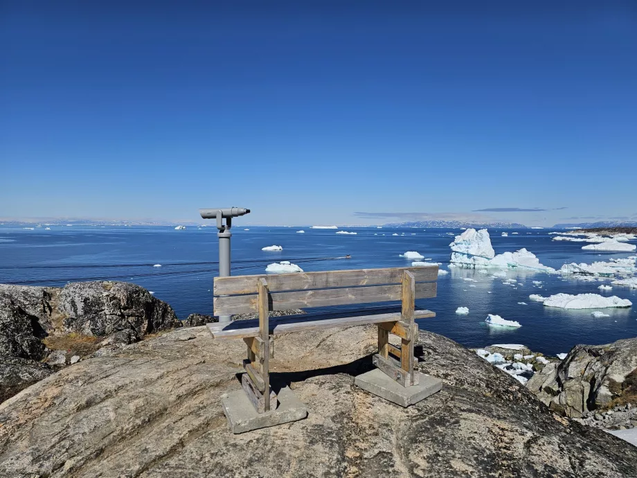 Mirador al inicio de la ruta amarilla