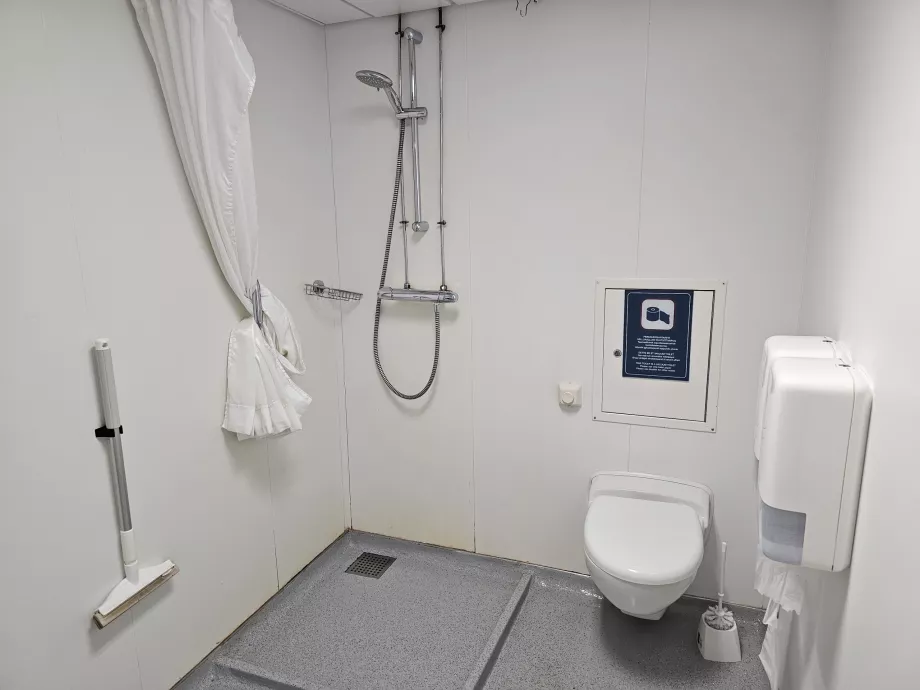 Baño compartido para couchette