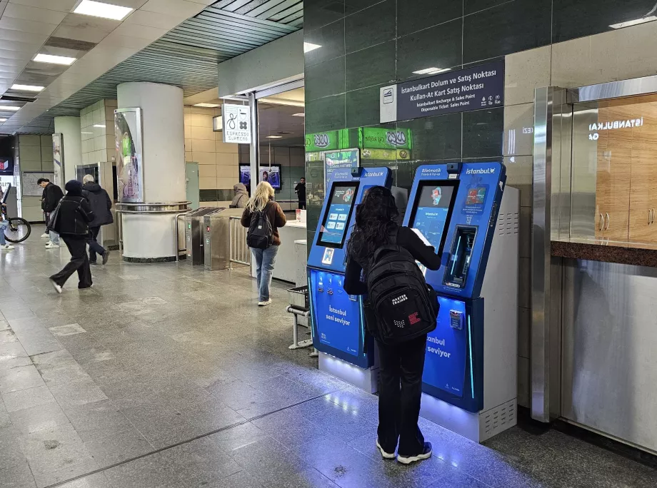 Tragaperras en Istanbulkart