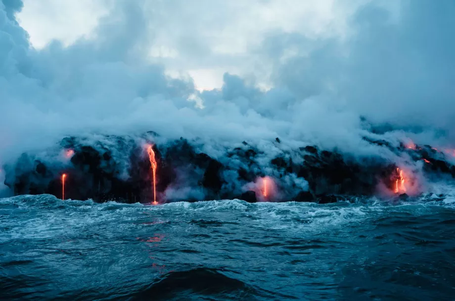 Flujos de lava de Big Island