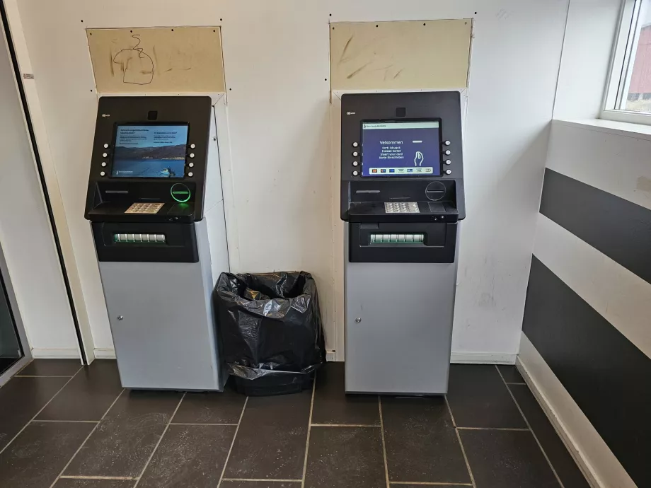 Cajeros automáticos del Banco de Groenlandia