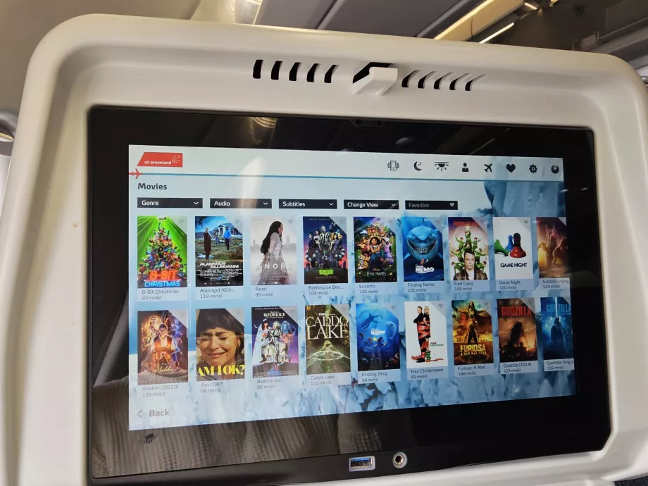 IFE, oferta de películas