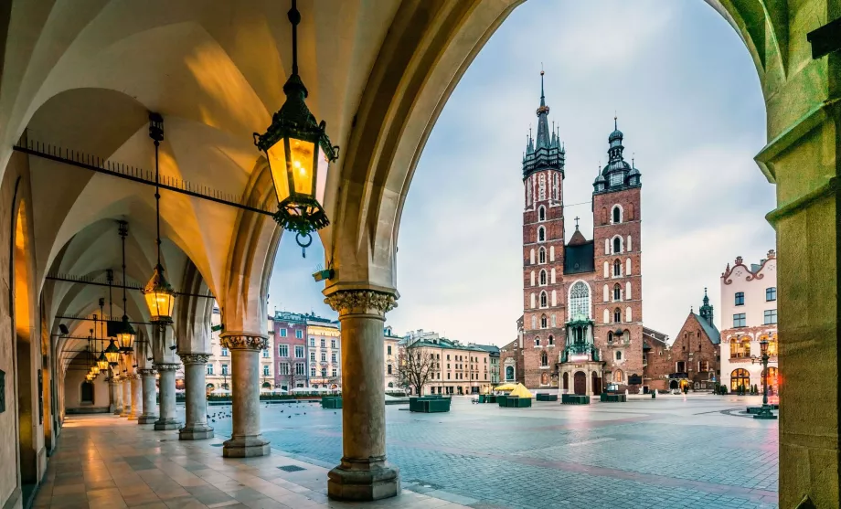 La plaza de Cracovia