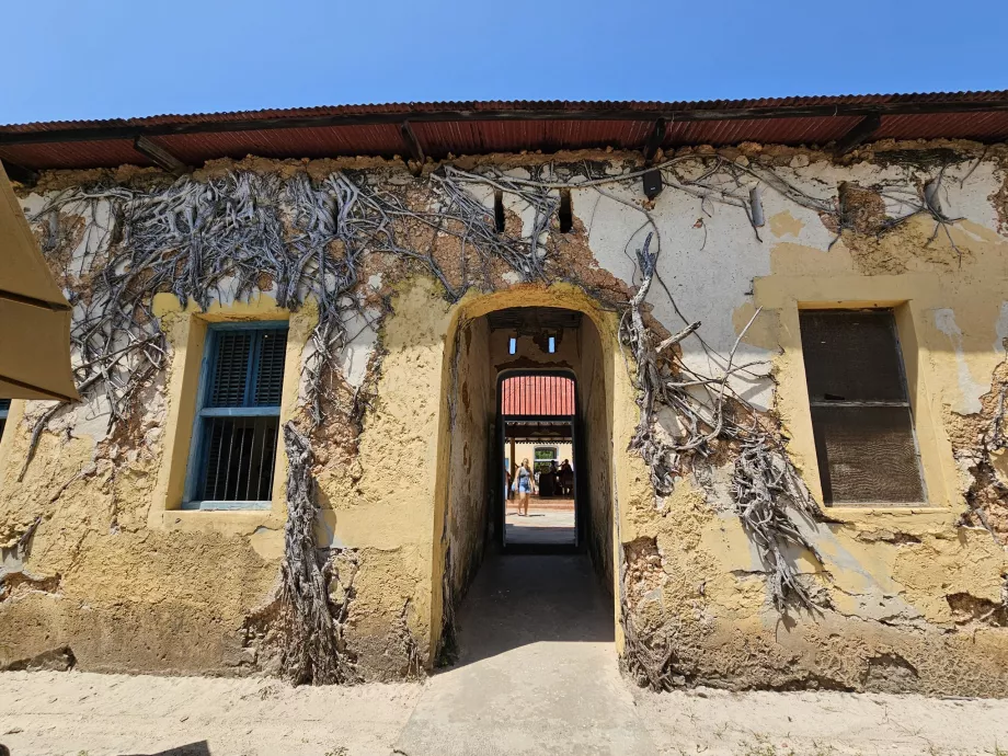 Prison Island, el edificio de la prisión