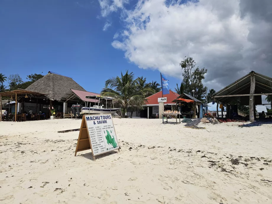Nungwi, oferta de excursiones