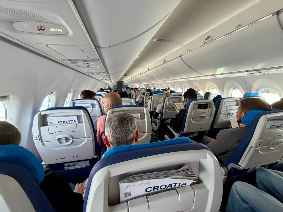 Interior de Croatia Airlines