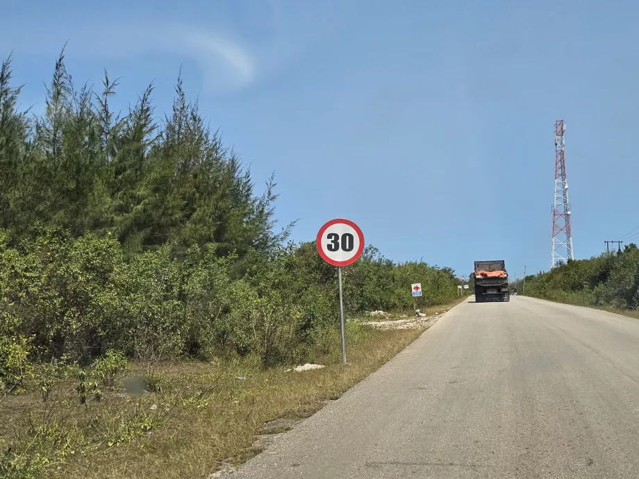 Señal de límite de velocidad