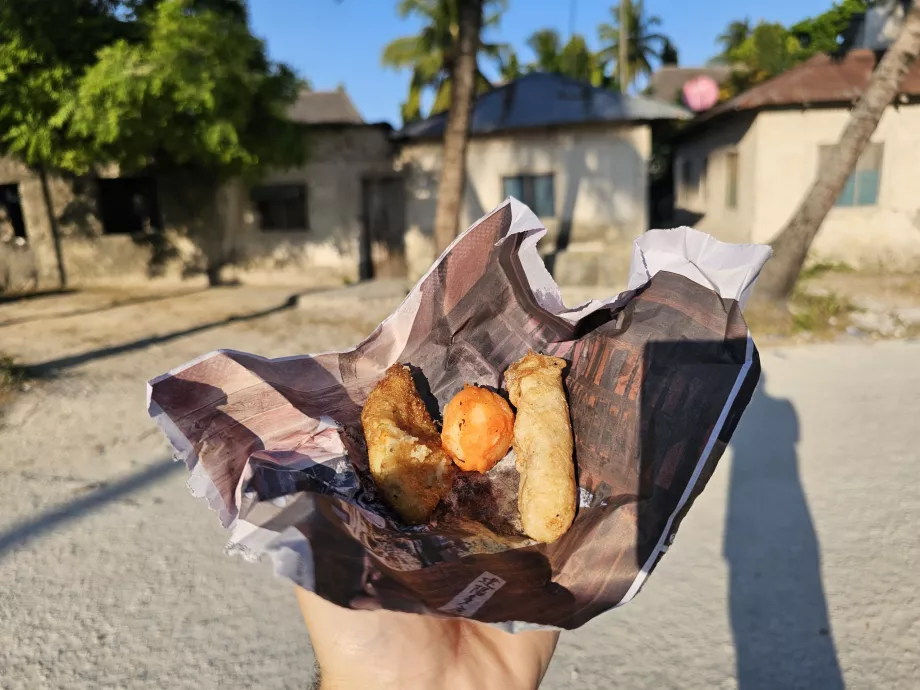 Merienda en Jambiani