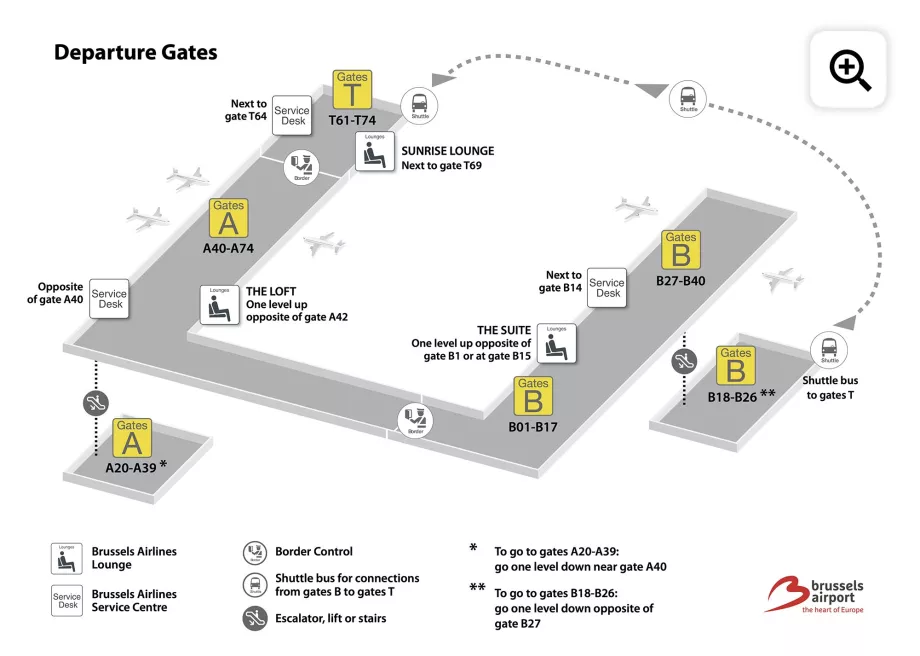 Traslado al aeropuerto de Bruselas
