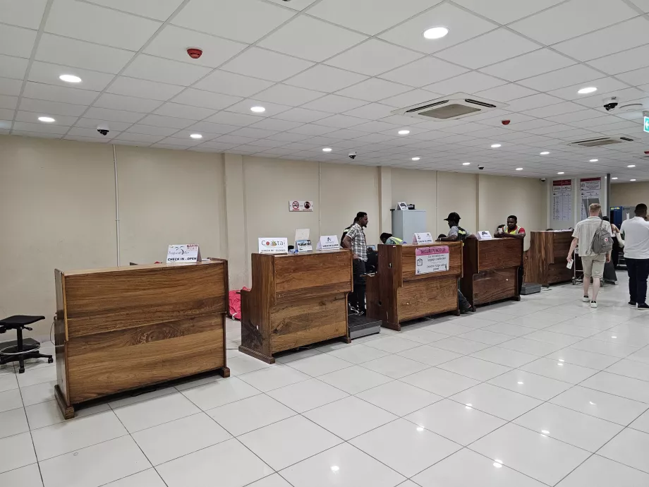 Terminal 2B, mostradores de facturación