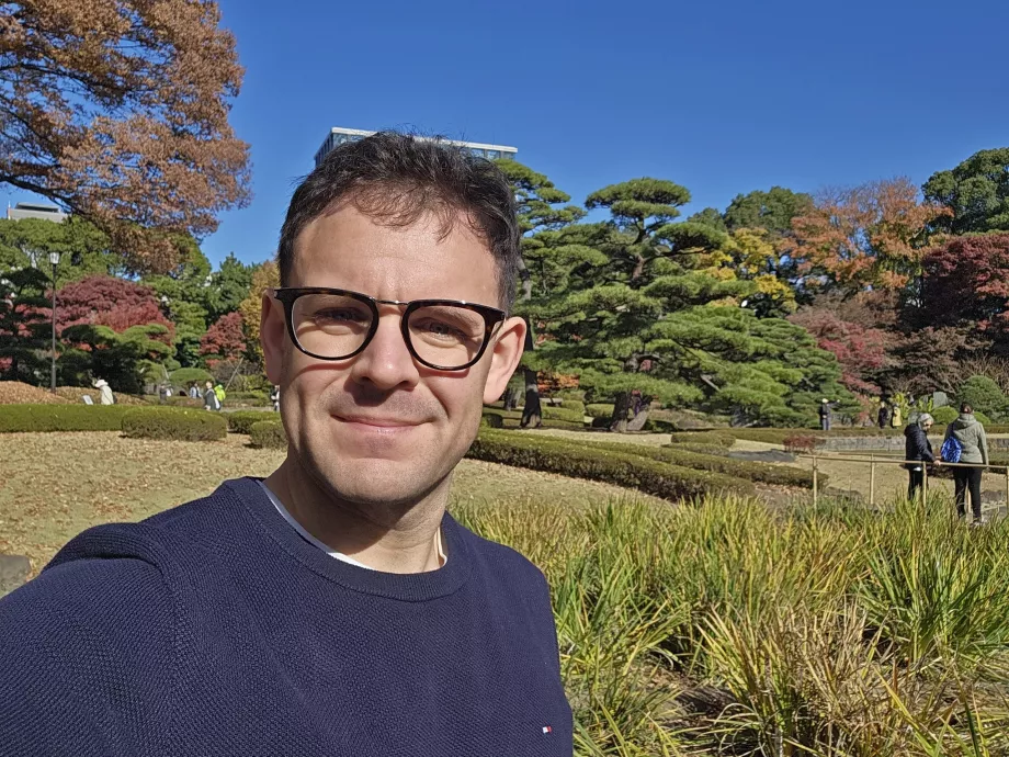 Yo en el jardín oriental