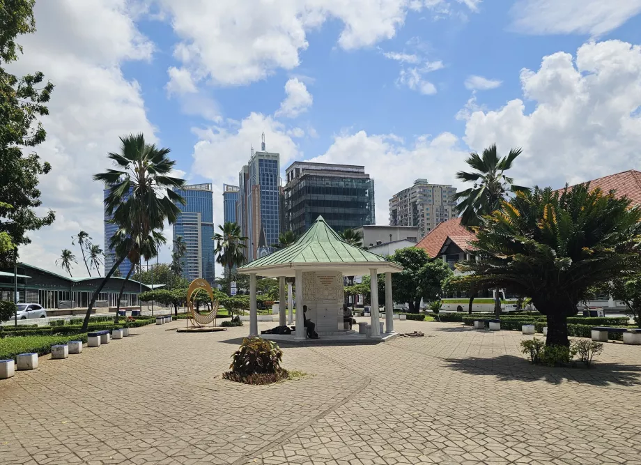 Centro moderno de Dar es Salaam