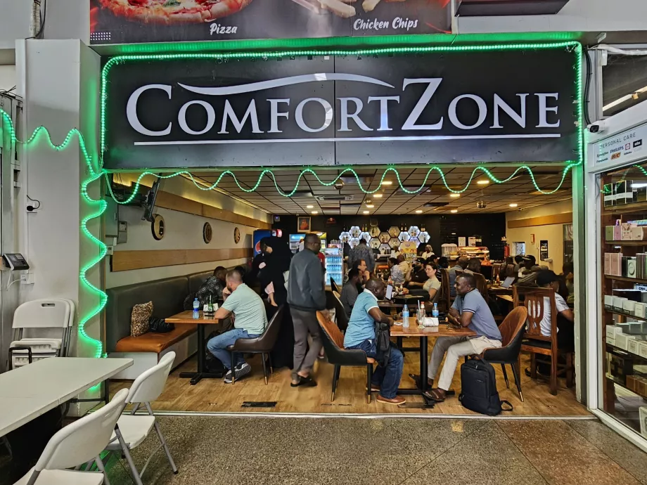 Restaurantes, Zona de tránsito, Terminal 2