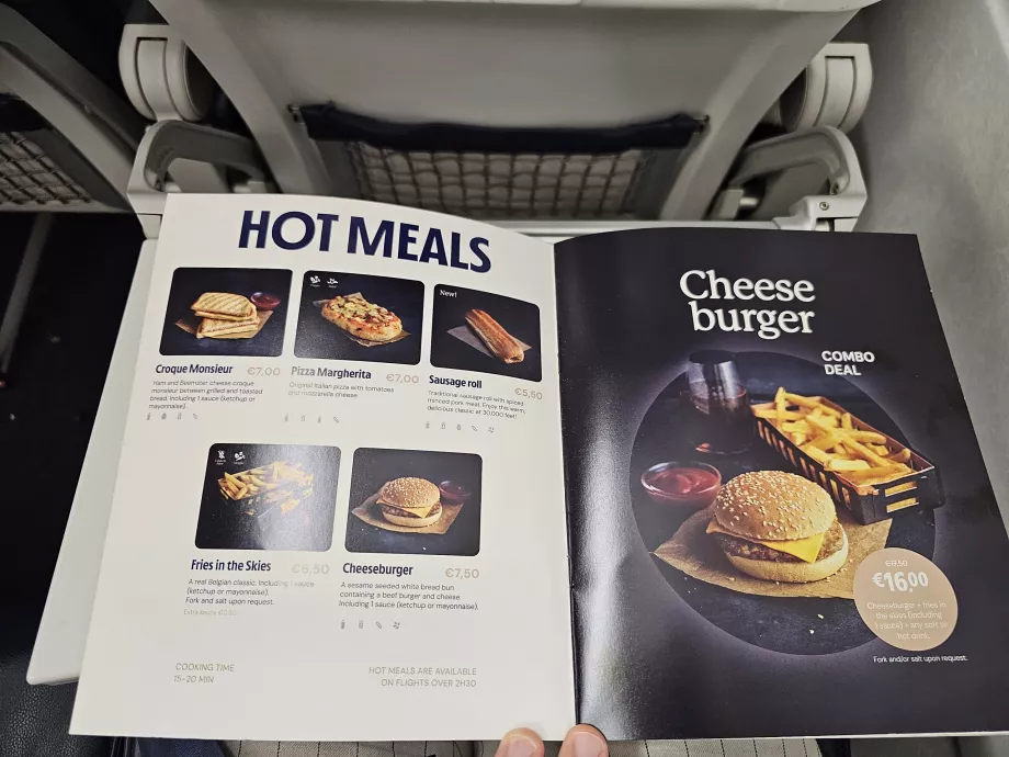 Oferta de comidas calientes