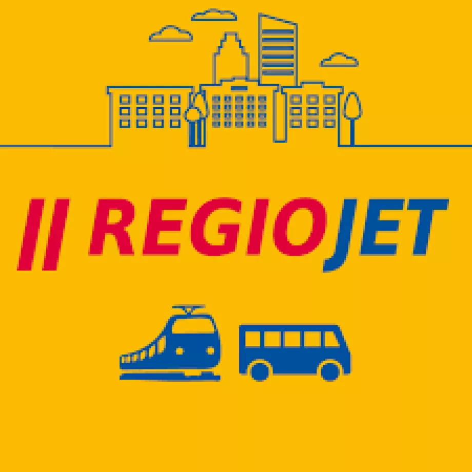 Descuento en el logotipo de Regiojet