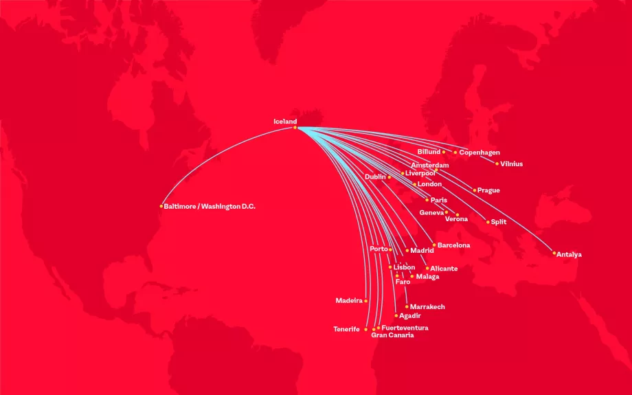 Mapa de líneas para 2025