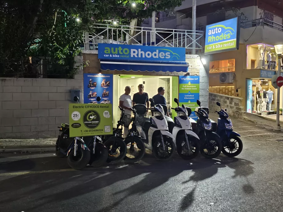 Alquiler de scooters