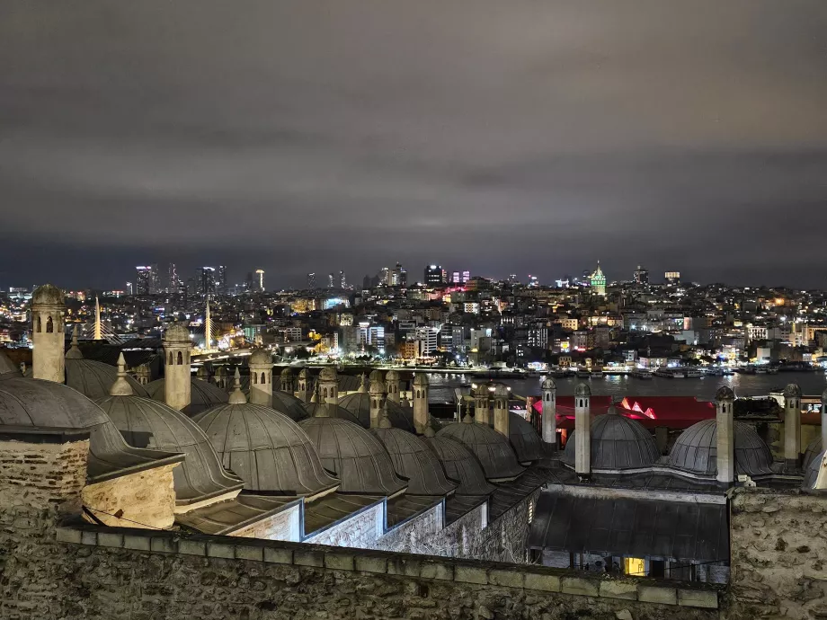Mezquita de Solimán, vista de Estambul