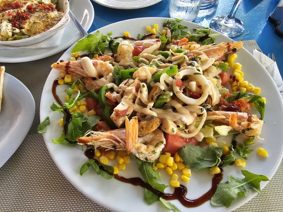 Ensalada de marisco