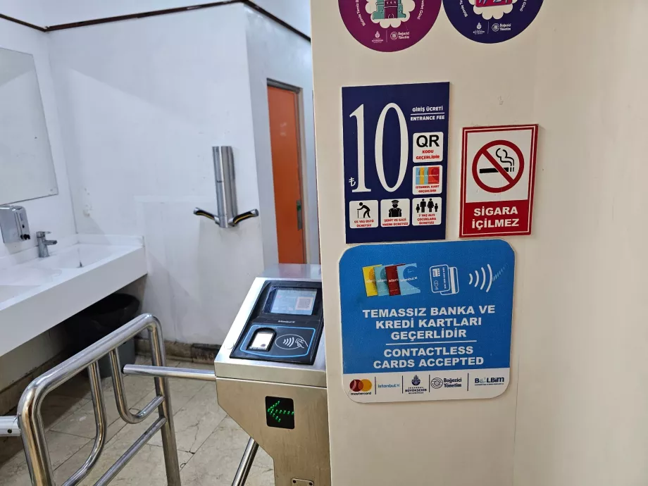 Aseos en el Gran Bazar