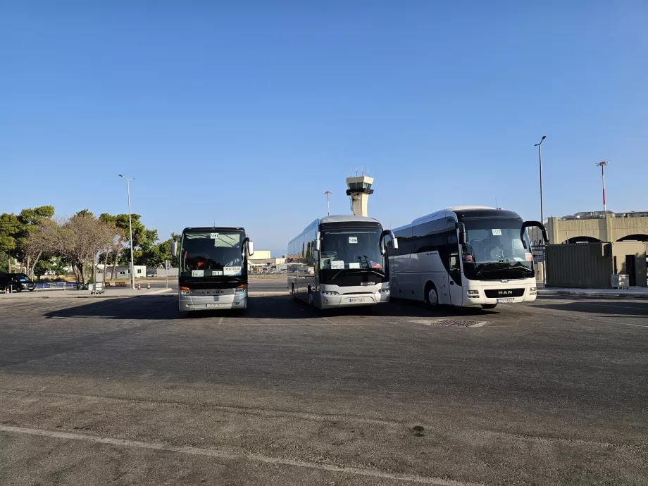 Paradas de autobuses turísticos